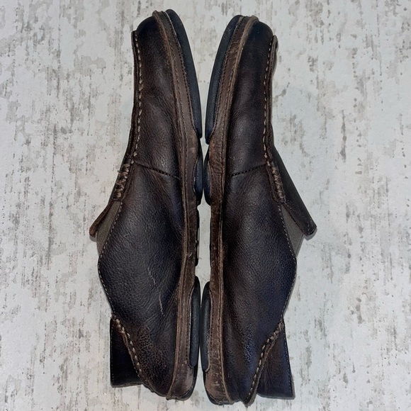 Olukai Mens Moloa Nubuck Leather Slip On Gel Insert Rubber Soles Shoes Size 13 - Picture 16 of 16